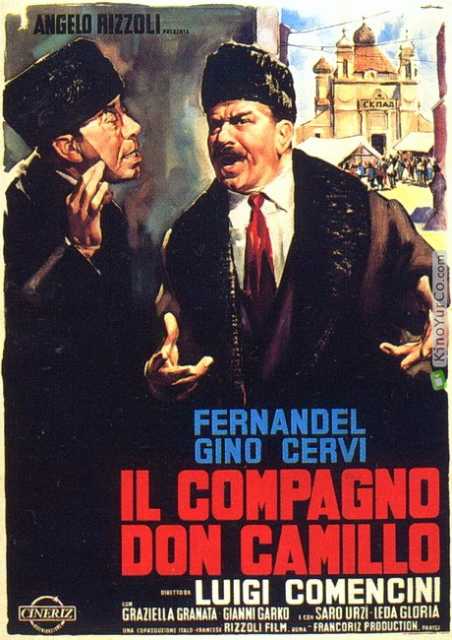 Szenenfoto aus dem Film 'Il compagno Don Camillo' © Rizzoli Film s.p.a., Roma, Omnia-Film, Francoriz Production, , Archiv KinoTV