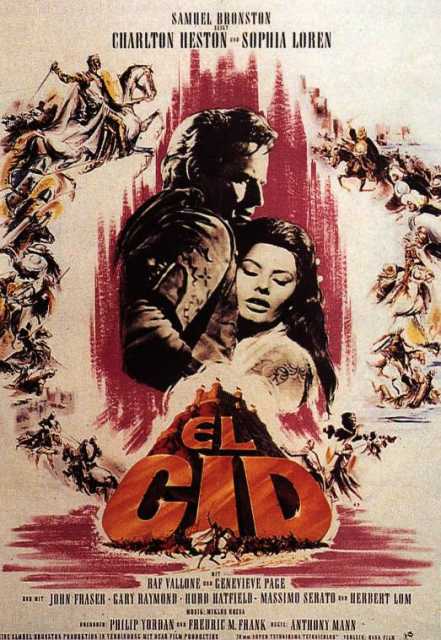 Titelbild zum Film El Cid, Archiv KinoTV