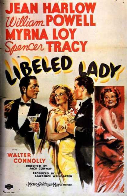 Szenenfoto aus dem Film 'Libeled Lady' © Metro-Goldwyn-Mayer (MGM), , Archiv KinoTV