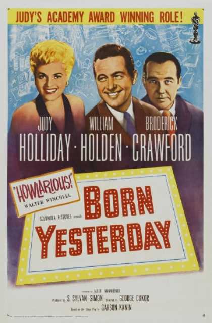 Szenenfoto aus dem Film 'Born yesterday' © Columbia Pictures Corporation, , Archiv KinoTV