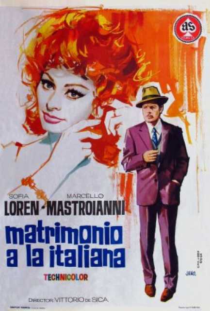 Szenenfoto aus dem Film 'Matrimonio all'italiana' © Compagnia Cinematografica Champion Roma, Films Concordia, , Archiv KinoTV