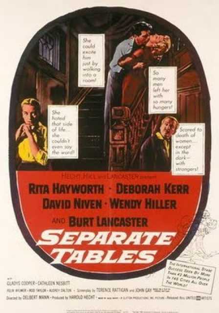 Titelbild zum Film Separate Tables, Archiv KinoTV