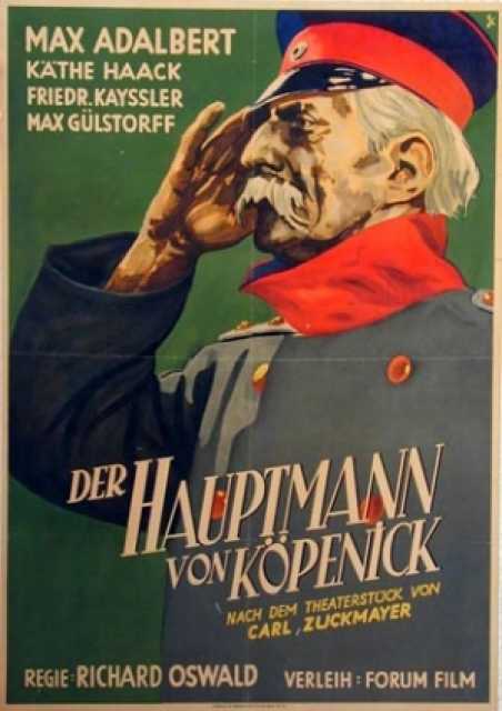 Titelbild zum Film Der Hauptmann von Köpenick, Archiv KinoTV