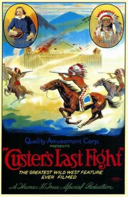 Titelbild zum Film Custer's last fight, Archiv KinoTV