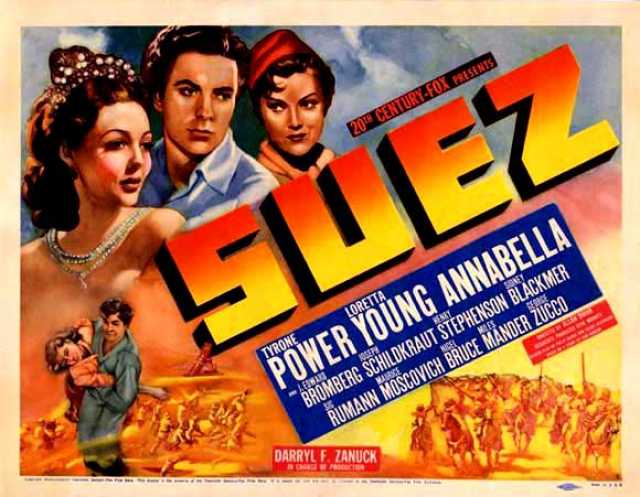 Titelbild zum Film Suez, Archiv KinoTV