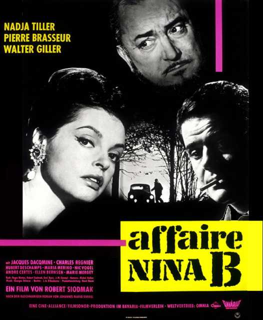 Titelbild zum Film Die Affäre Nina B., Archiv KinoTV