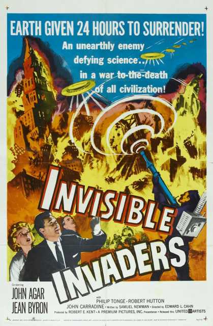 Titelbild zum Film Invisible Invaders, Archiv KinoTV