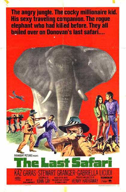 Titelbild zum Film The last Safari, Archiv KinoTV