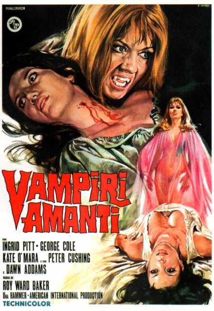 Titelbild zum Film The vampire lovers, Archiv KinoTV