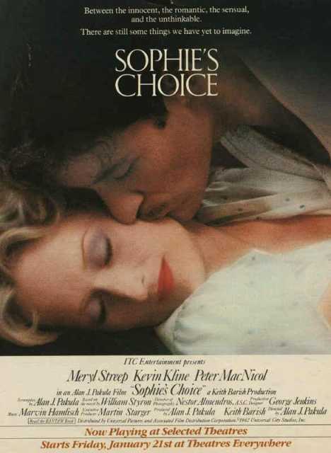 Titelbild zum Film Sophie's Choice, Archiv KinoTV