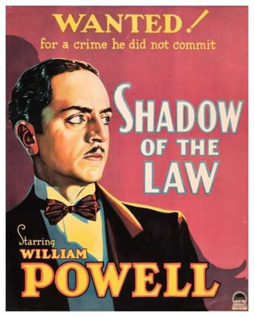 Titelbild zum Film Shadow of the Law, Archiv KinoTV