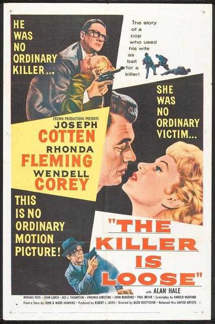 Titelbild zum Film The Killer is loose, Archiv KinoTV