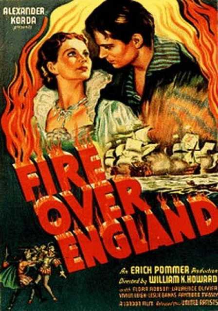 Titelbild zum Film Fire over England, Archiv KinoTV