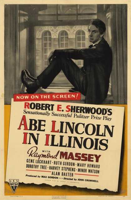 Titelbild zum Film Abe Lincoln in Illinois, Archiv KinoTV