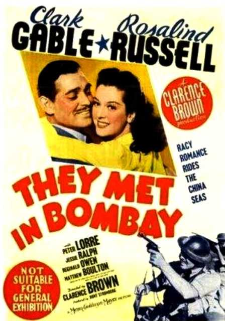 Titelbild zum Film They met in Bombay, Archiv KinoTV