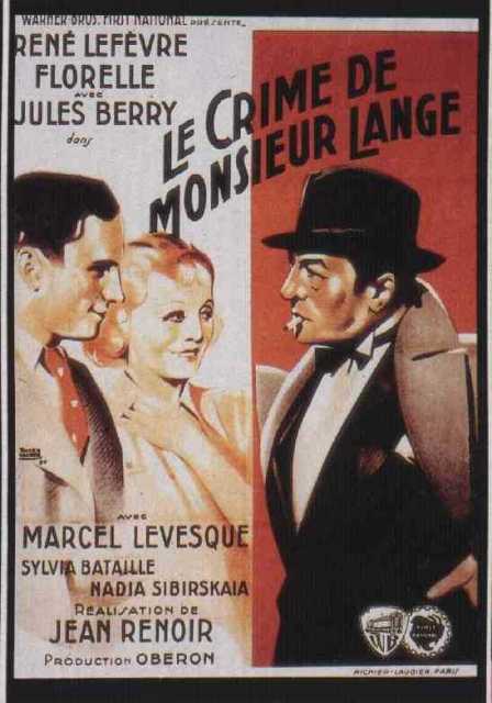 Szenenfoto aus dem Film 'Le Crime de Monsieur Lange' © Oberon, , Archiv KinoTV