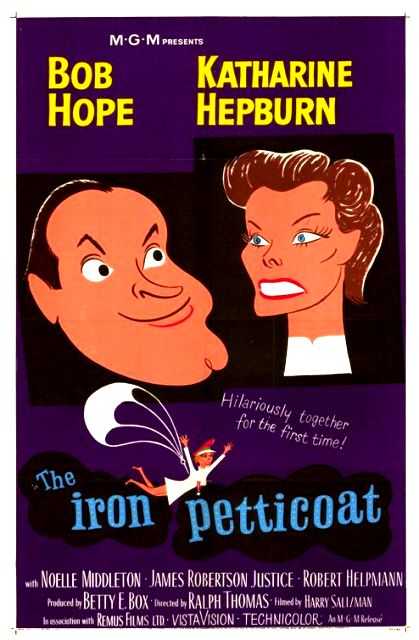 Titelbild zum Film The Iron Petticoat, Archiv KinoTV