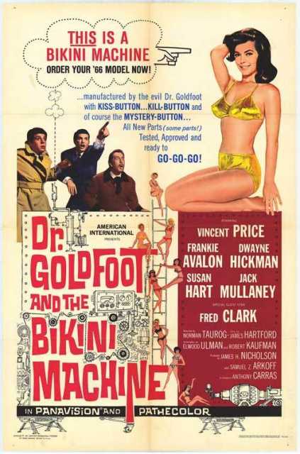 Titelbild zum Film Dr. Goldfoot and the Bikini Machine, Archiv KinoTV