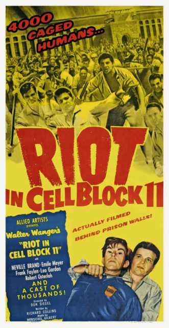 Titelbild zum Film Riot in Cell Block 11, Archiv KinoTV