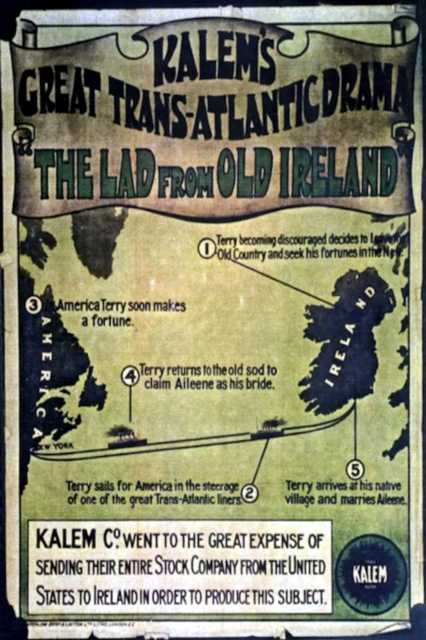 Szenenfoto aus dem Film 'A Lad from Old Ireland' © Kalem Company, Inc., General Film Company, , Archiv KinoTV