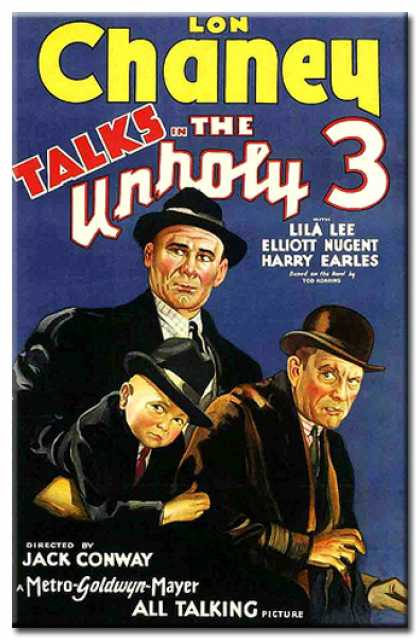 Titelbild zum Film The Unholy Three, Archiv KinoTV