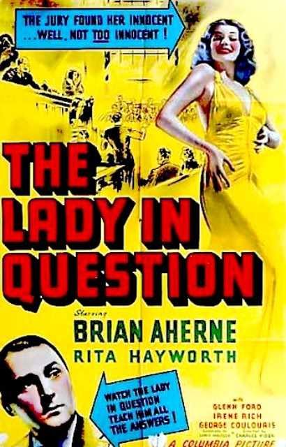 Titelbild zum Film The Lady in Question, Archiv KinoTV