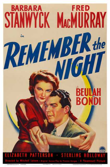 Titelbild zum Film Remember the Night, Archiv KinoTV