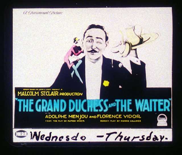 Szenenfoto aus dem Film 'The Grand Duchess and the Waiter' © Production , Archiv KinoTV
