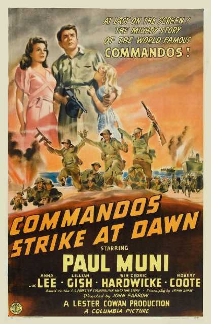 Titelbild zum Film Commandos Strike at Dawn, Archiv KinoTV