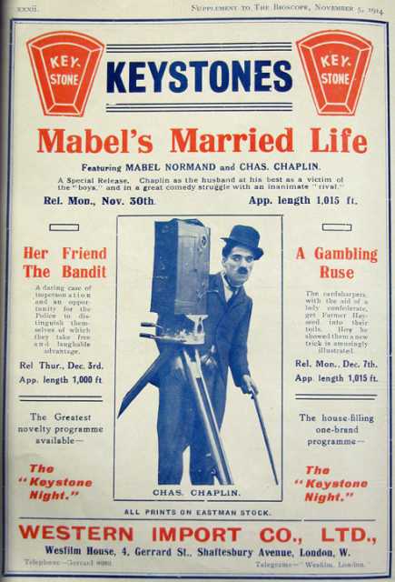 Titelbild zum Film Mabel's married life, Archiv KinoTV