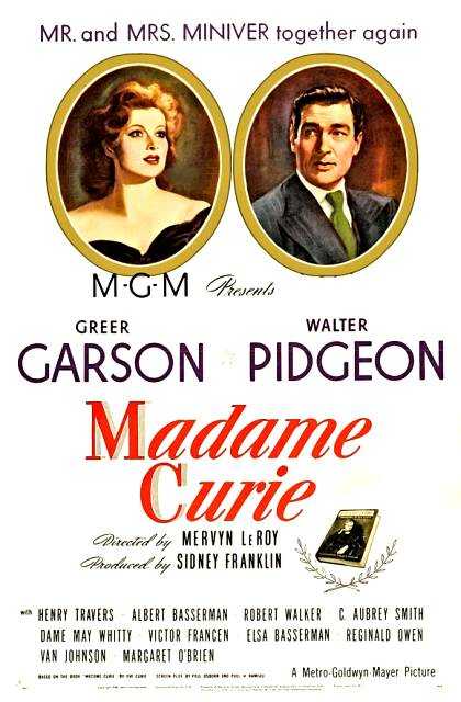 Titelbild zum Film Madame Curie, Archiv KinoTV