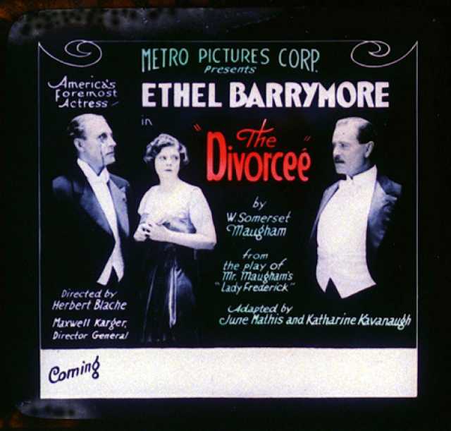 Titelbild zum Film The Divorcee, Archiv KinoTV