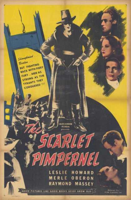 Titelbild zum Film The Scarlet Pimpernel, Archiv KinoTV