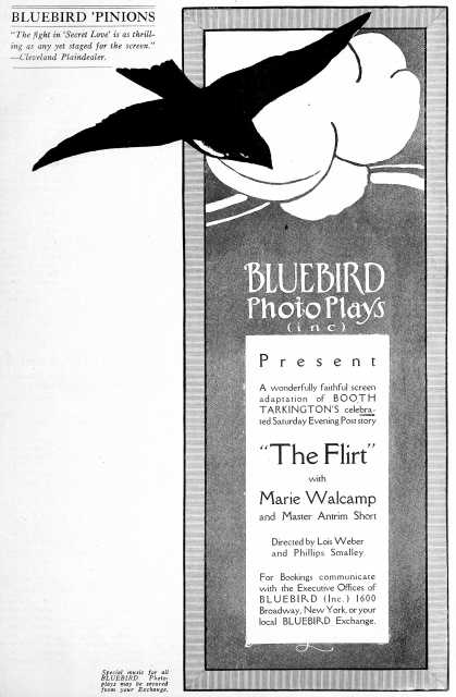 Szenenfoto aus dem Film 'The Flirt' © Bluebird Photoplays Inc., Universal Film Manufacturing Company, , Archiv KinoTV