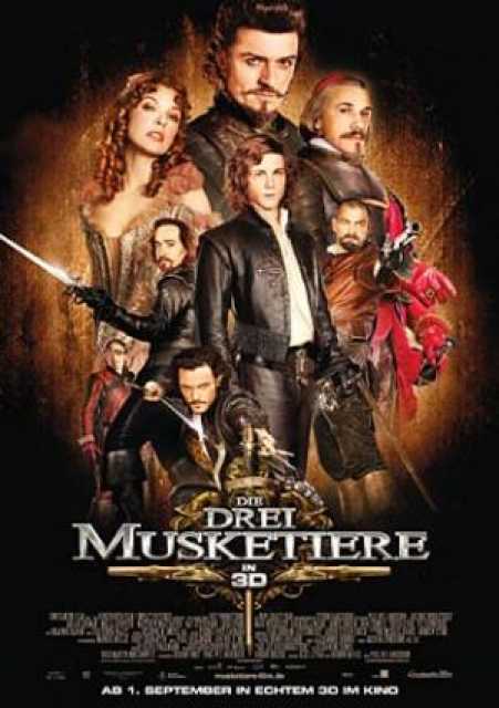 Titelbild zum Film The Three Musketeers, Archiv KinoTV
