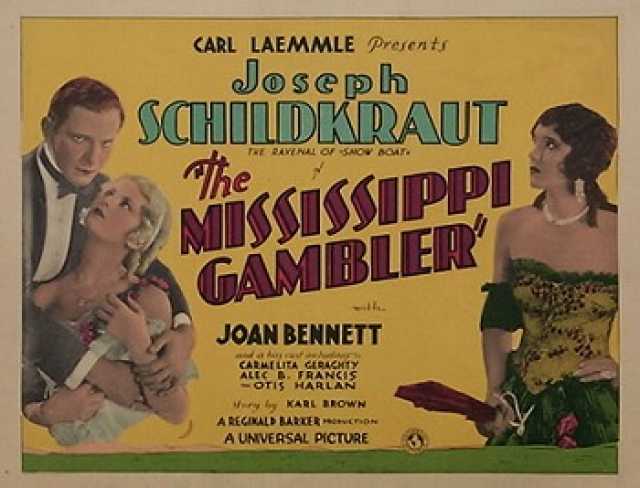 Titelbild zum Film The Mississippi Gambler, Archiv KinoTV