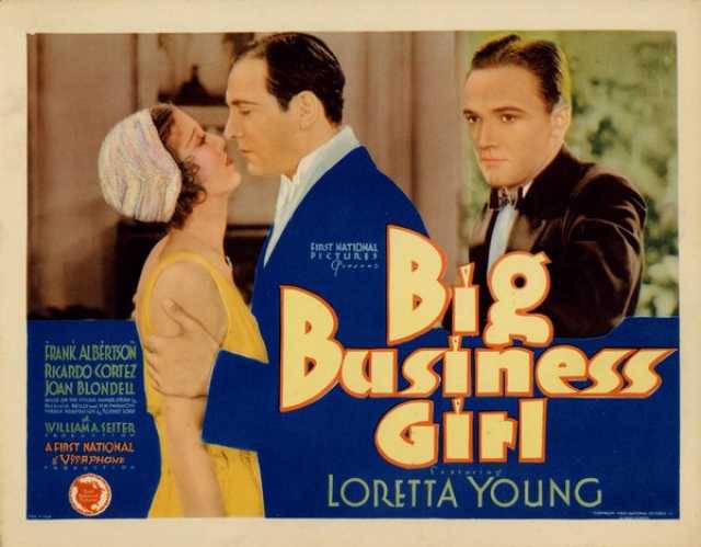 Titelbild zum Film Big Business Girl, Archiv KinoTV