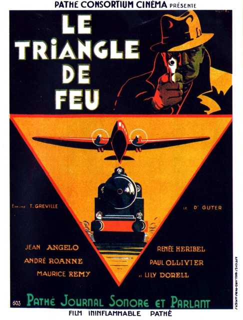 Titelbild zum Film Le triangle de feu, Archiv KinoTV