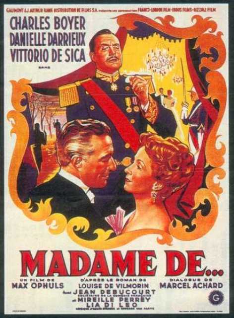 Titelbild zum Film Madame De ..., Archiv KinoTV