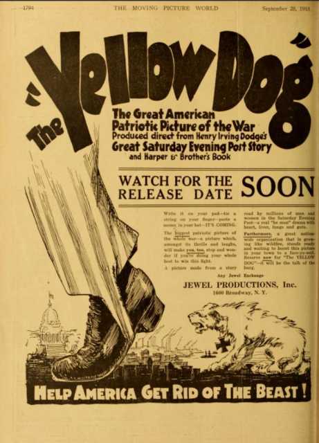 Titelbild zum Film The Yellow Dog, Archiv KinoTV