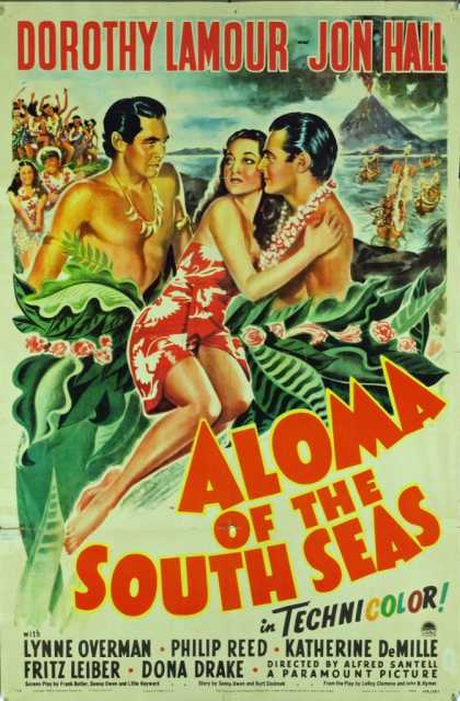 Titelbild zum Film Aloma of the South Seas, Archiv KinoTV