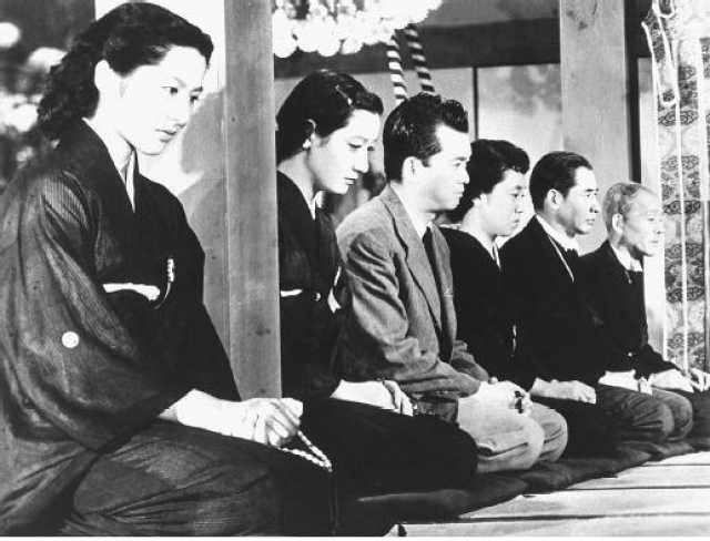 Szenenfoto aus dem Film 'Tokyo Monogatari'