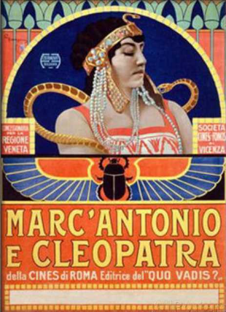 Szenenfoto aus dem Film 'Marcantonio e Cleopatra' © Cines, Sapic, Kleine Optical Company, 