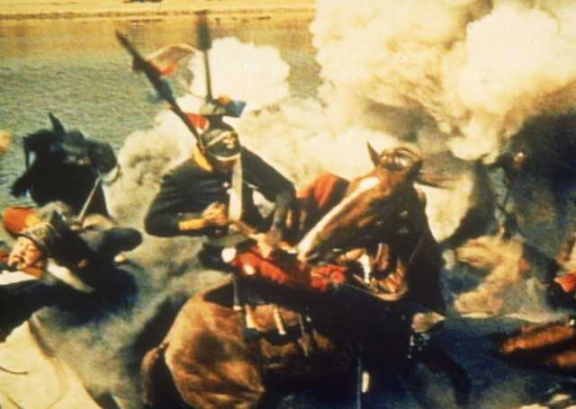 Szenenfoto aus dem Film 'Major Dundee'