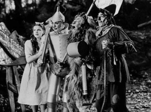 Szenenfoto aus dem Film 'The Wizard of Oz'