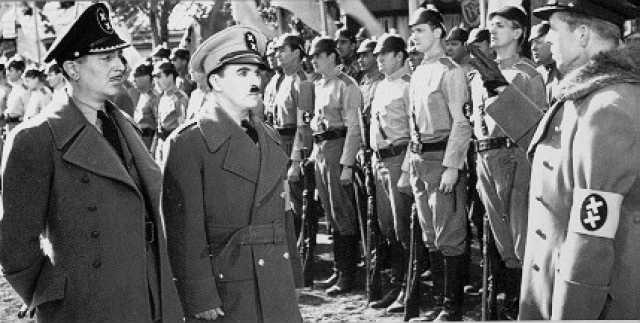 Szenenfoto aus dem Film 'The Great Dictator'