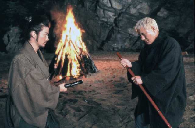 Szenenfoto aus dem Film 'Zatôichi'