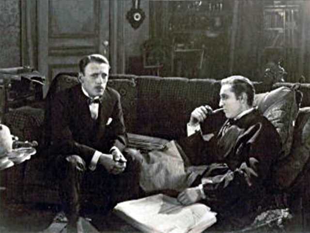 Szenenfoto aus dem Film 'Sherlock Holmes' © Goldwyn Pictures Corporation, Goldwyn Pictures Corporation, 