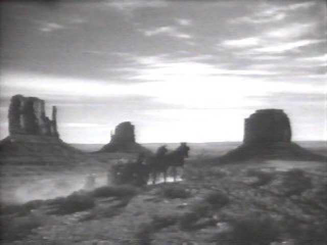 Szenenfoto aus dem Film 'Stagecoach'