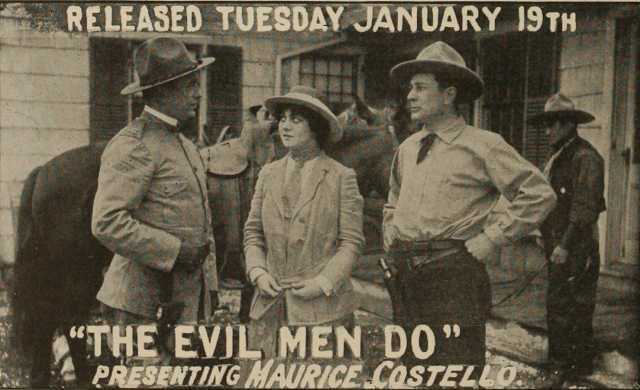 Szenenfoto aus dem Film 'The Evil Men do' © Vitagraph Company of America, Broadway Star Features, General Film Company, Inc., 